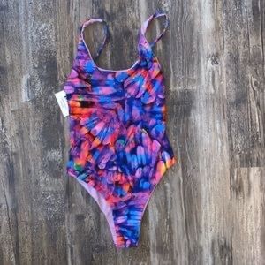 Kulani Kinis Flamingo One piece swimsuit